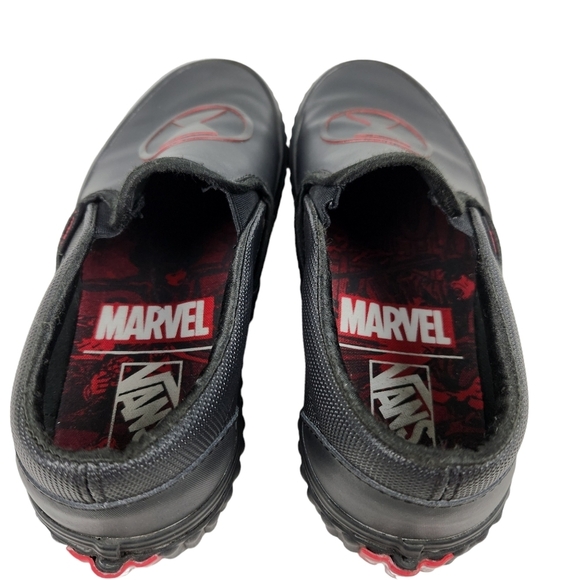 Vans Limited Edition Marvel Black Widow Slip On Sneakers Men's Size 4.5 - Picture 9 of 13
